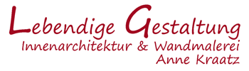 Logo Lebendige Gestaltung - Innenarchitektur und Wandmalerei - Anne Kraatz