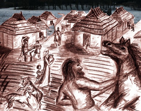 Illustration: Siedlung, Starigard