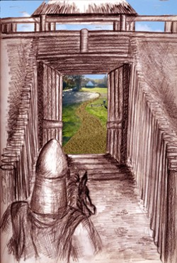 Illustration: Wallanlage, Starigard