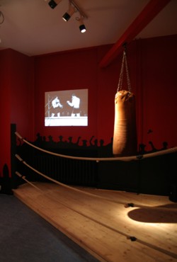 Max Schmeling Ausstellung: Box-Raum