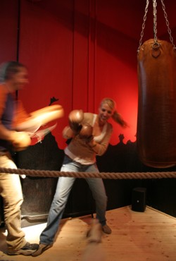 Max Schmeling Ausstellung: Box-Raum