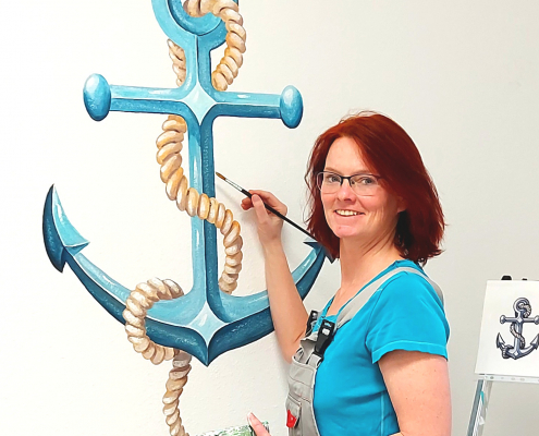 Anne Kraatz - Lebendige Gestaltung - Wandmalerei Anker-Seniorenheim-02